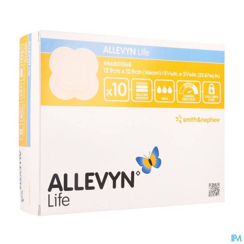 ALLEVYN LIFE PANS 12,9X12,9CM 10 66801068