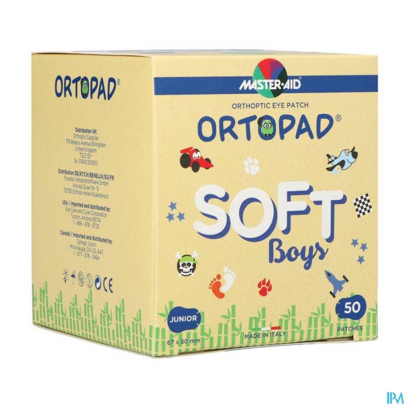 Ortopad Soft Boys Junior 67x50mm 50 72241