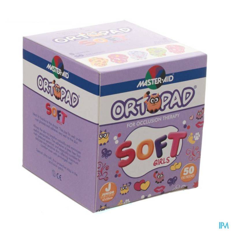 Ortopad Soft Girls Junior 67x50mm 50 72231