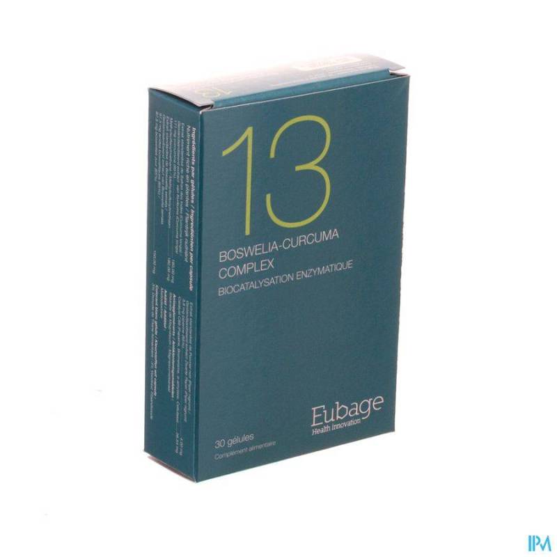EUBAGE 13 BOSWELIA-CURCUMA COMPLEX CAPS 30