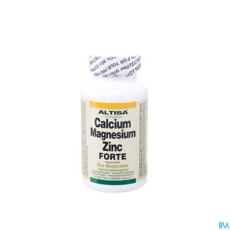 Altisa Ca Mg Zn Forte Zn Bisglycinat 100 Tabletten