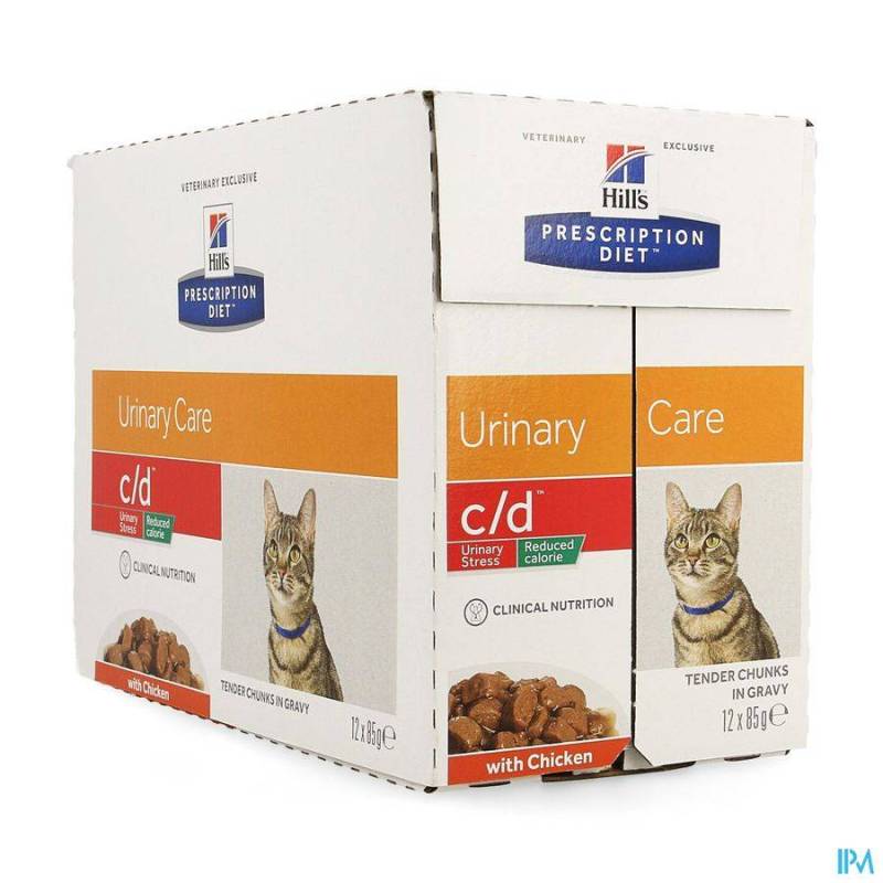 HILLS PRESCRIP.DIET FELINE CD URIN.REDUC.CAL12X85G