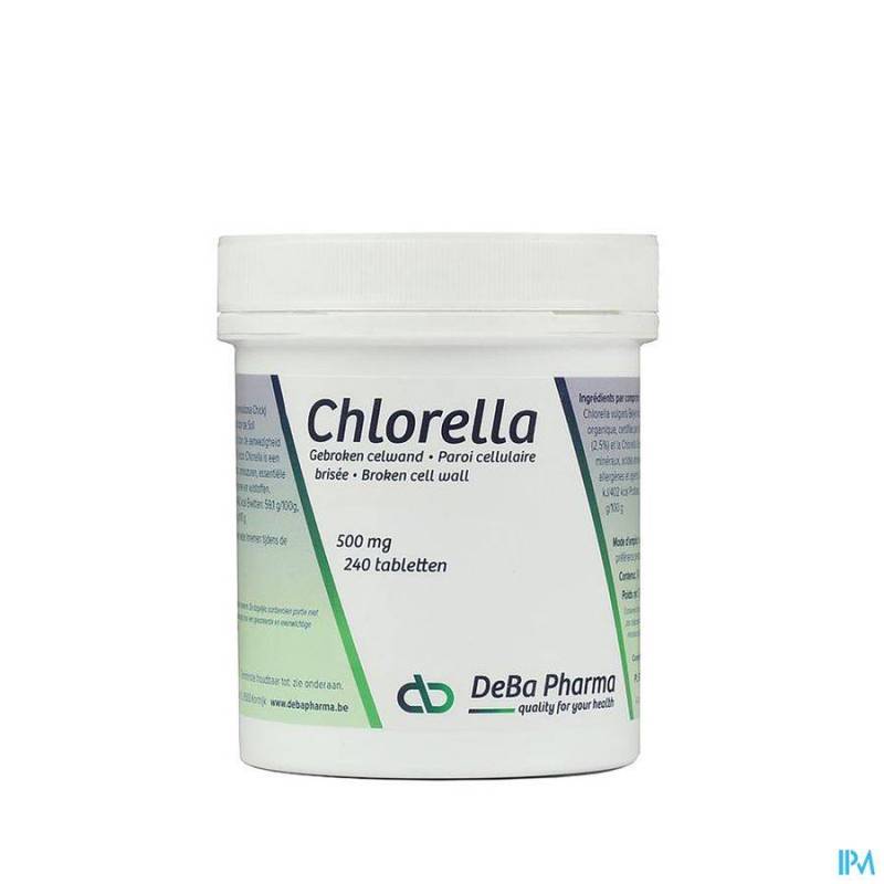 CHLORELLA COMP 240X500MG DEBA