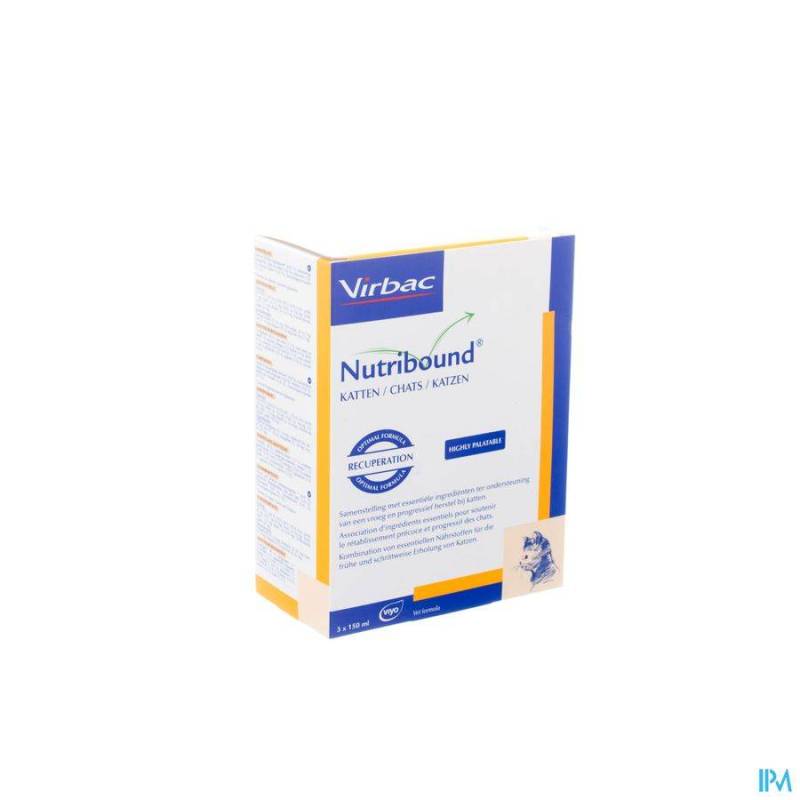 NUTRIBOUND CAT TRIPACK SUSP BUVA 3X150ML