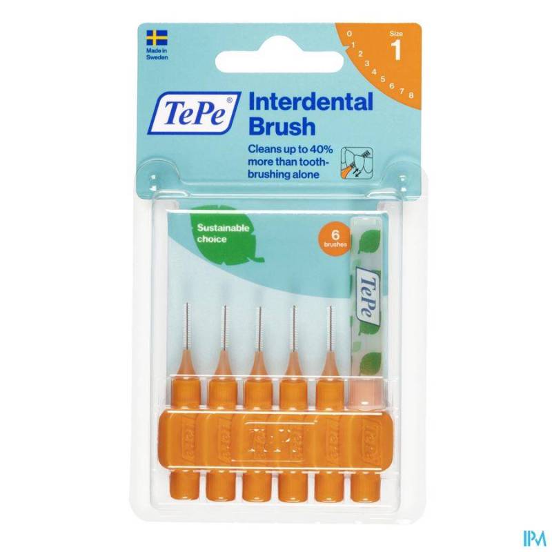 TEPE INTERDENTAL BRUSH 0,45MM ORANGE 6
