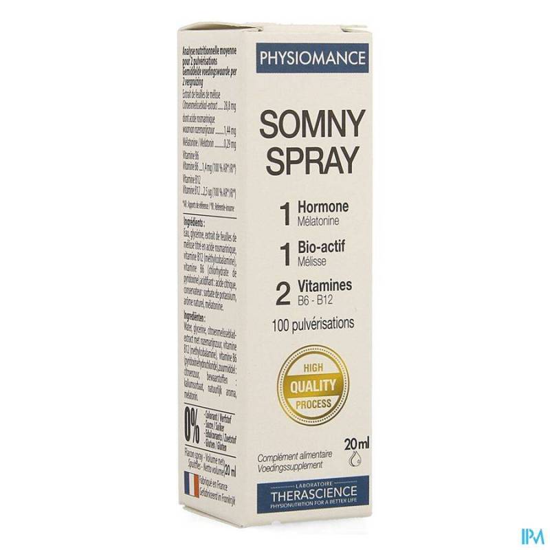 Physiomance Somny Spray Fl 20ml Phy292