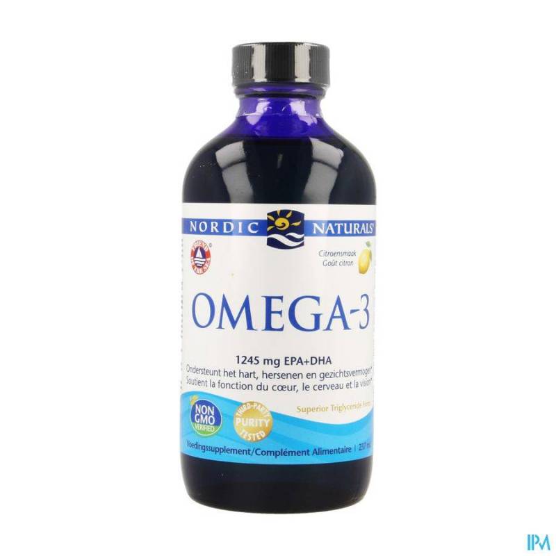 NORDIC OMEGA-3 OLIE 237ML