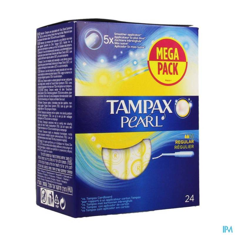 Tampax Pearl Regular 24