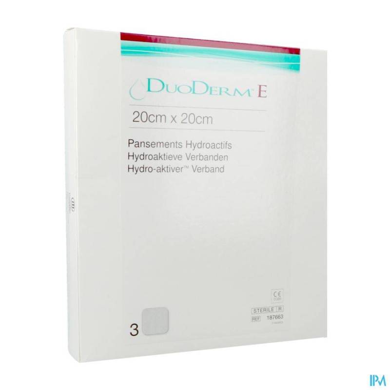 Duoderm E Hydroact 3 20x20cm