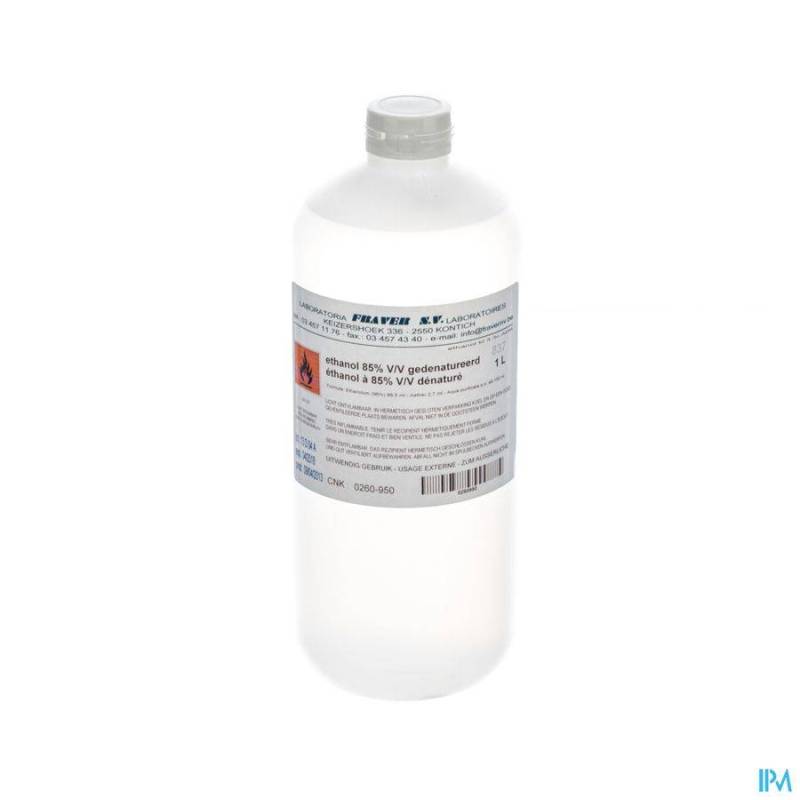 Alcohol Denat. 85% Fraver 1l