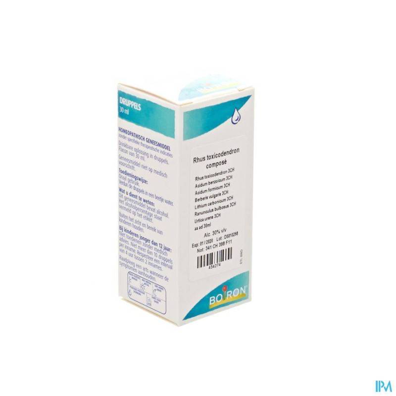 RHUS TOX COMPLEX GUTT 30ML BOIRON
