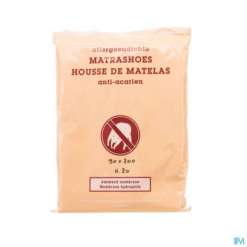 AMP HOUSSE ANTI ACARIEN 90X200X20CM