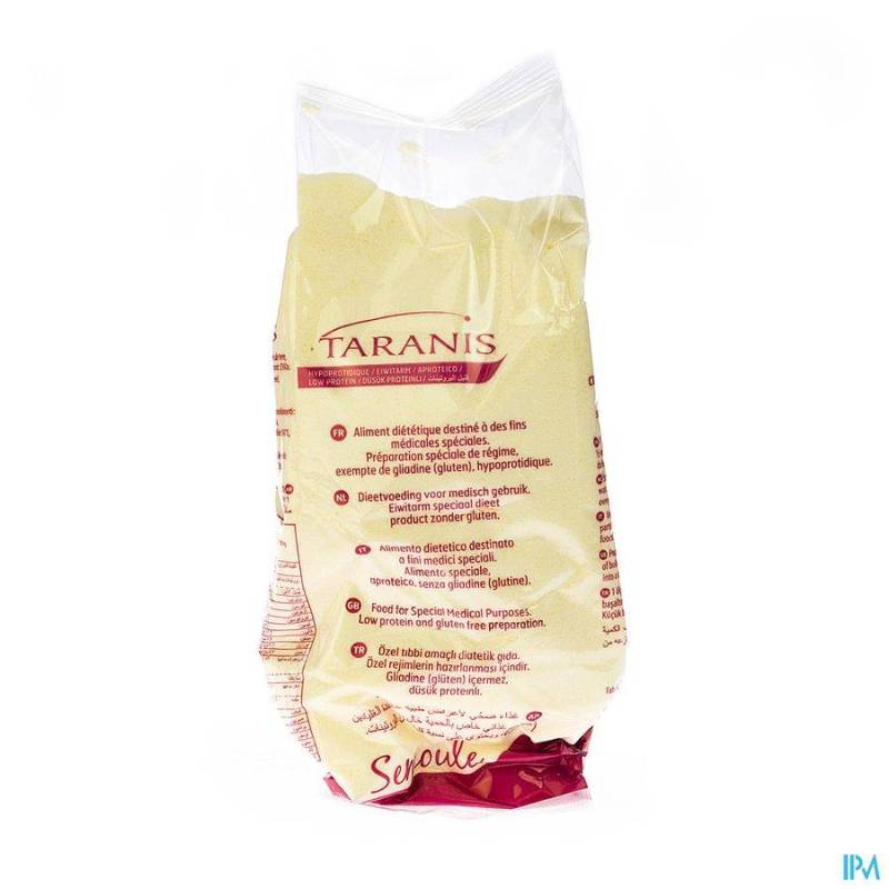 Taranis Pates Semoule Fine 500g 4626