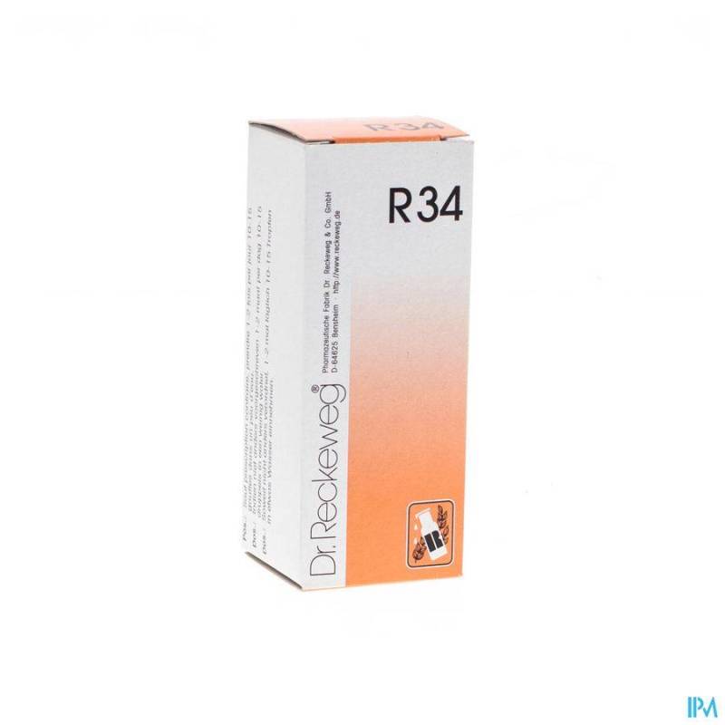 RECKEWEG DR. R34 GUTT 50ML
