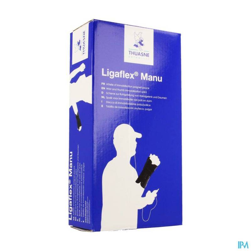 LIGAFLEX MANU POIGNET DROIT NOIR T1