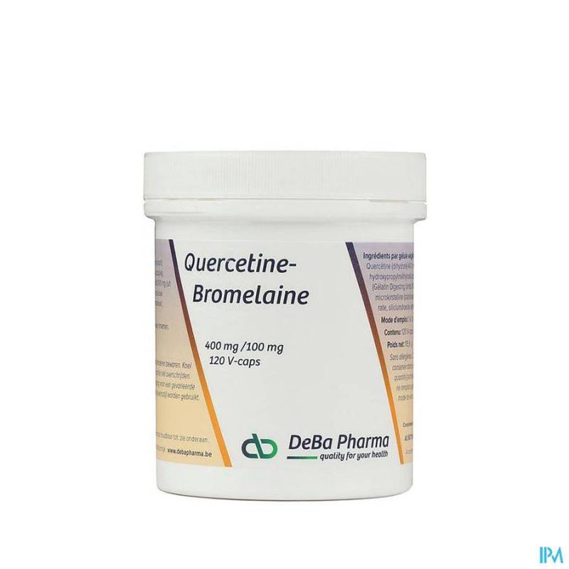 QUERCETINE BROMELAINE CAPS 120 DEBA