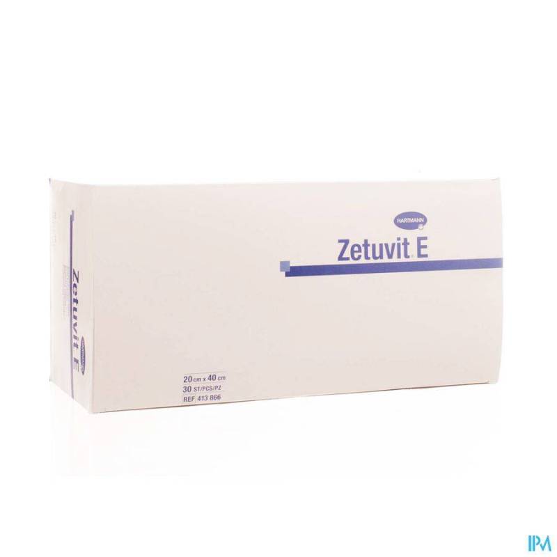 Zetuvit E Hartm N/st 20x40cm 30 4138662