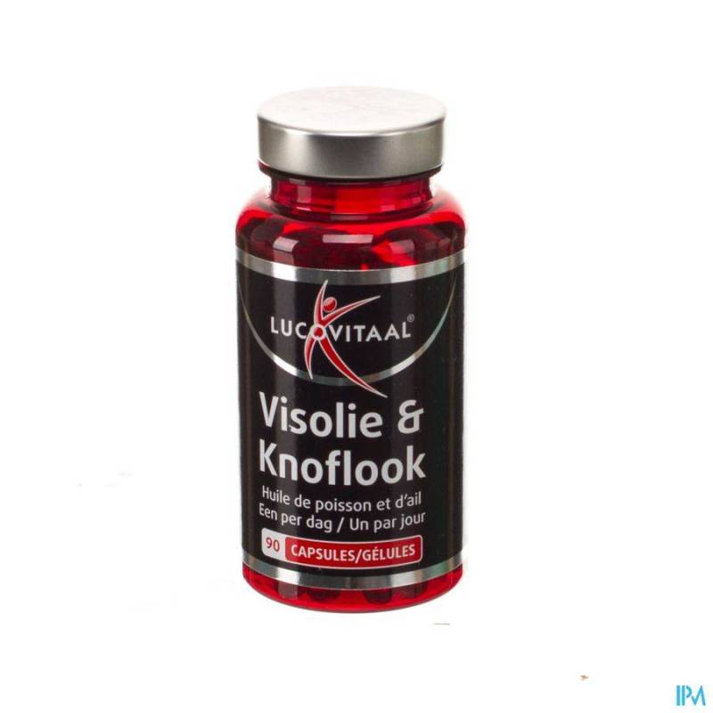 Lucovitaal Visolie En Knoflook Caps 90