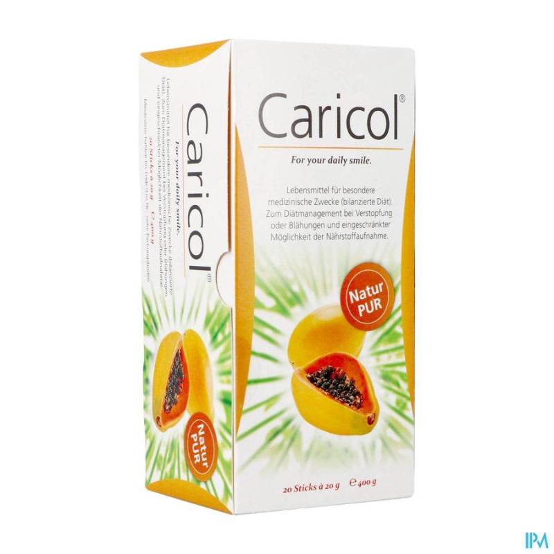 Caricol Papaya Food Supplement Stick 20x20ml