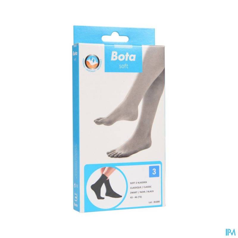 Bota Soft 2 Klassiek Zwart 43-46