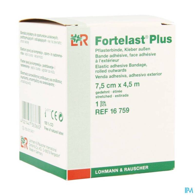 Fortelast Plus Adh Ext. 7,5cmx4,5m 16759