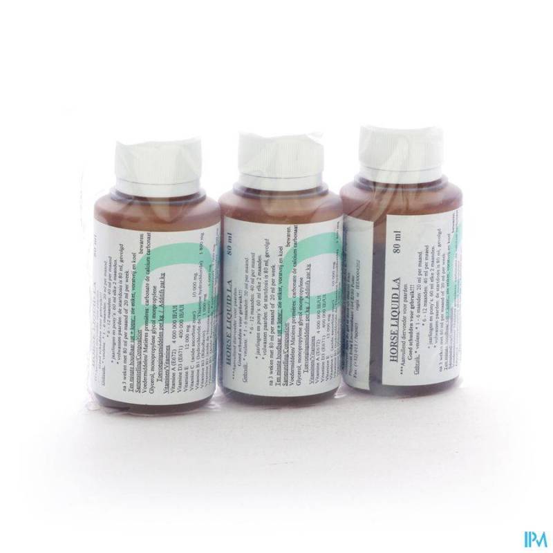 Horse La Liquid 3x80ml