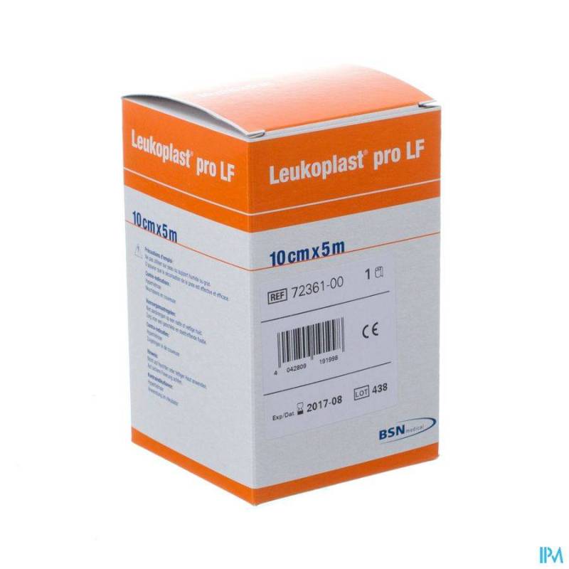 LEUKOPLAST PRO LF ROULEAU 10,00CMX5,0M 1 7236100