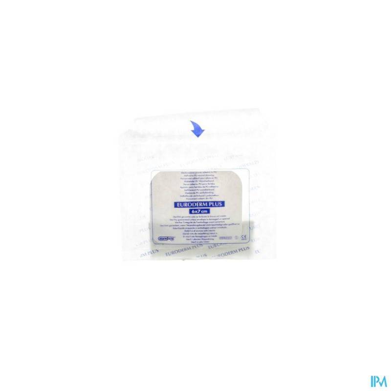 EURODERM PLUS 6X 7CM 1 PANSEMENT STERIL