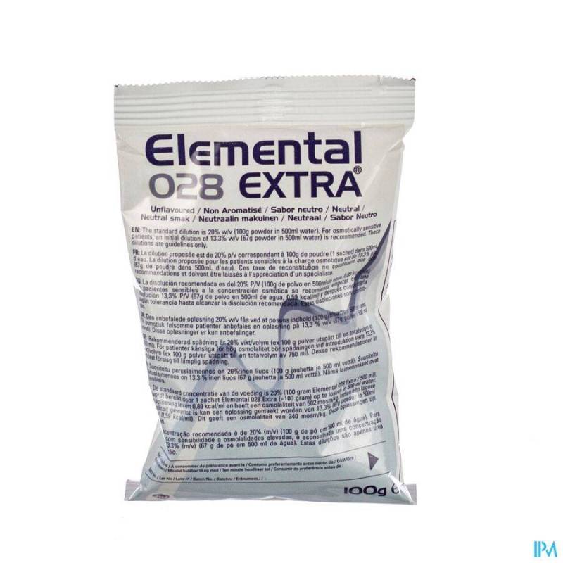 ELEMENTAL 028 EXTRA NEUTRE SACHET 100G