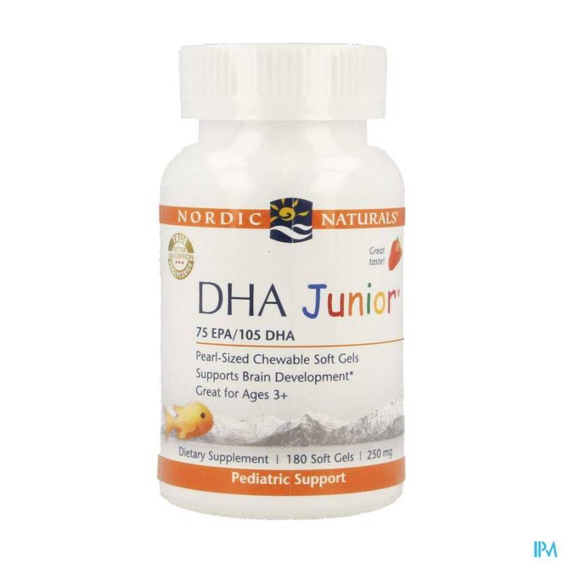 Nordic Dhajunior Softcaps 180