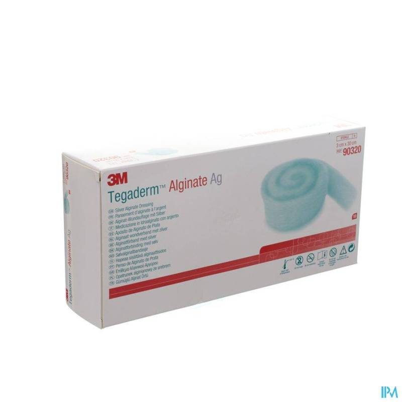 Tegaderm Alginate Ag 3cmx30cm 10 90320