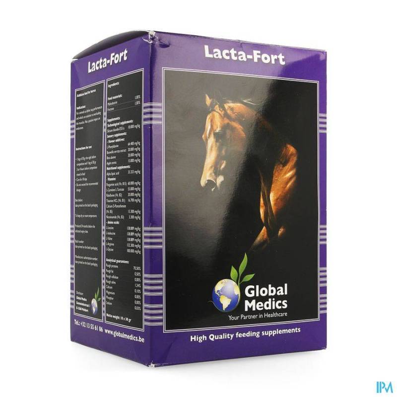 Lacta-fort Poeder Zakje 10x30g