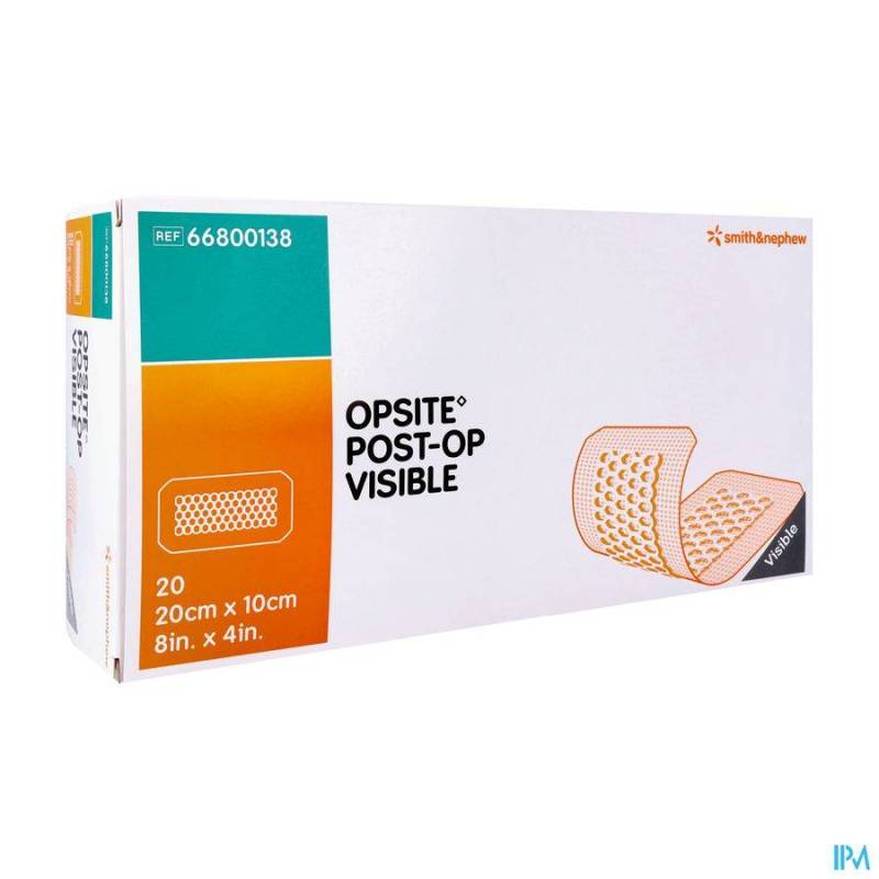 OPSITE POST OP VISIBLE 10CMX20CM 20 66800138