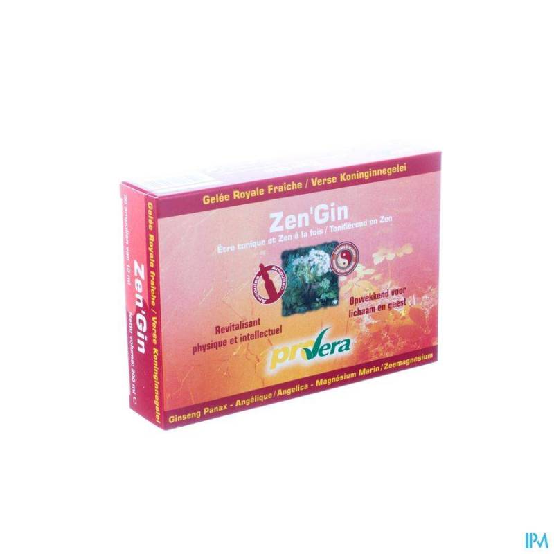 ZEN GIN AMP 20X10ML