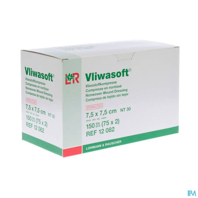 VLIWASOFT CP STER N/TIS.30G 7,5X 7,5CM 75X2 12082