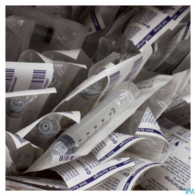 BD SERINGUE LUER LOCK HYPOD.3PIECE US.UNIQ.5ML 125