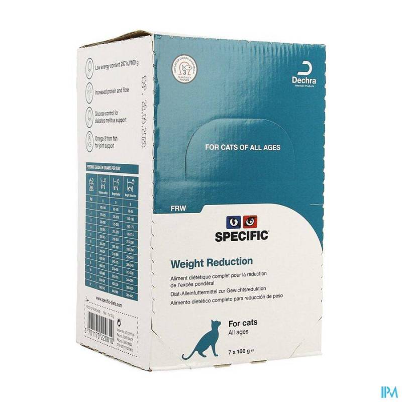 SPECIFIC FRW WEIGHT REDUCTION 7X100G