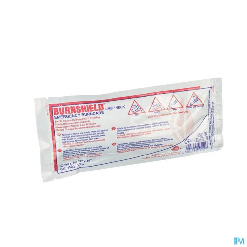 Burnshield Ledemaat 5cmx1m Covarmed