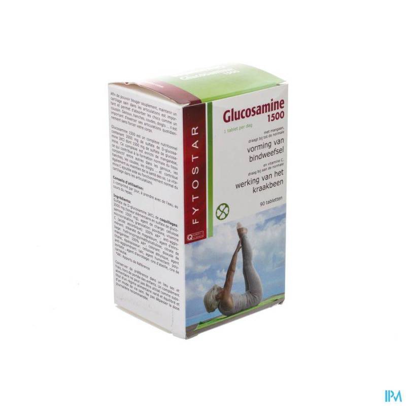 FYTOSTAR GLUCOSAMINE 1500 TABL 90