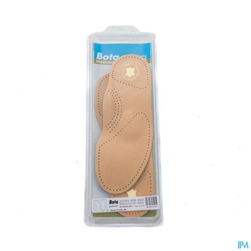 BOTA PODO 29 SEMELLE CUIR+PORON T38