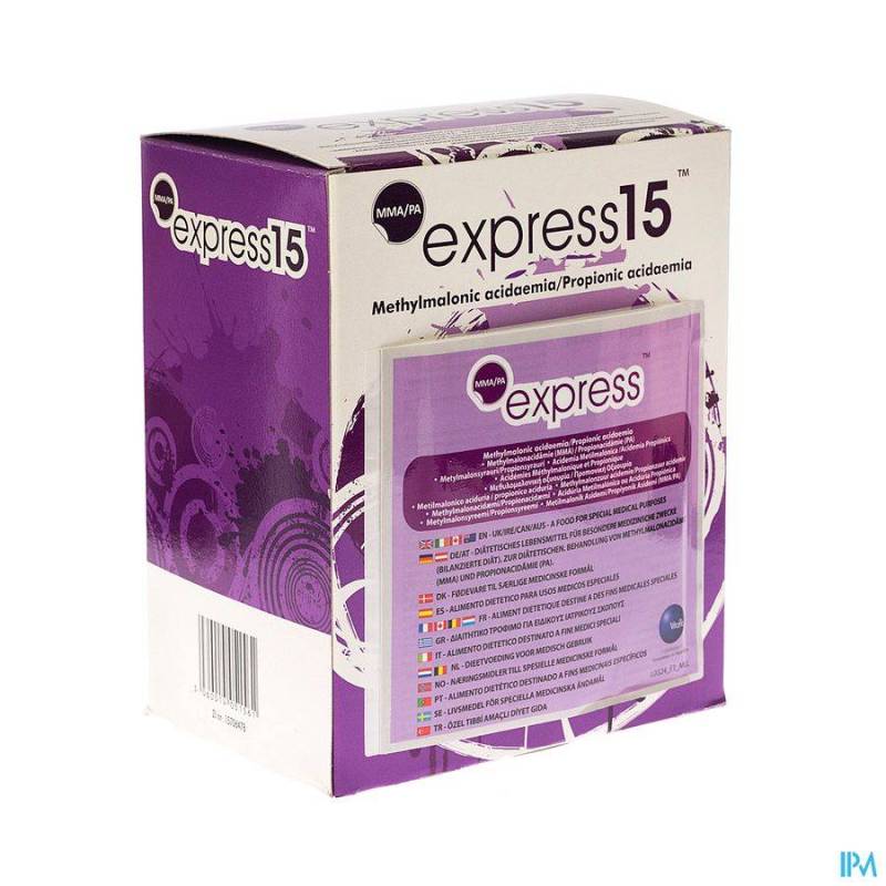 Mma/pa Express 15 N/aromatise 30x25g