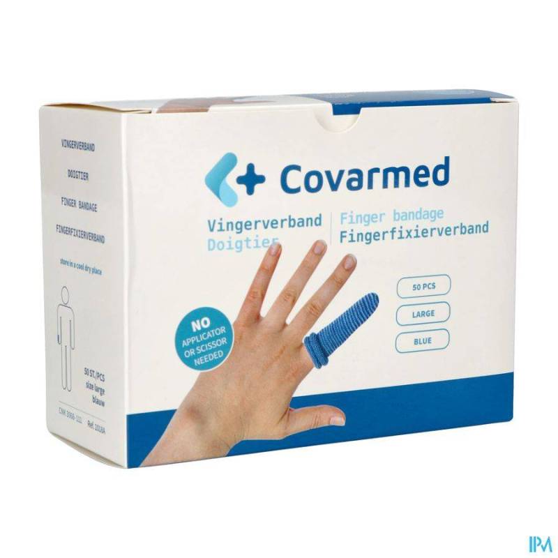Finger Bob Large Blauw 50 Covarmed