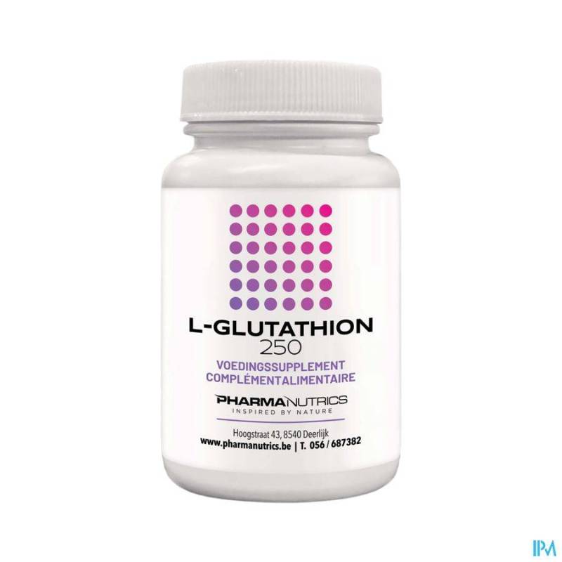 L GLUTATHION 250 V-CAPS 30 PHARMANUTRICS