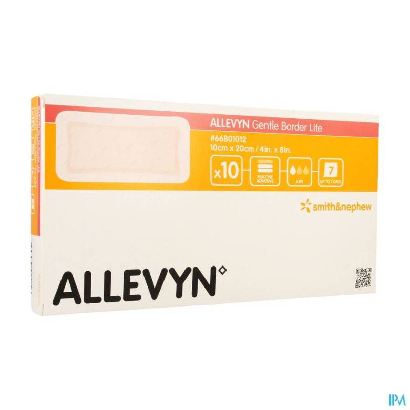 Allevyn Gentle Border Lite 10,0x20,0cm 10 66801012