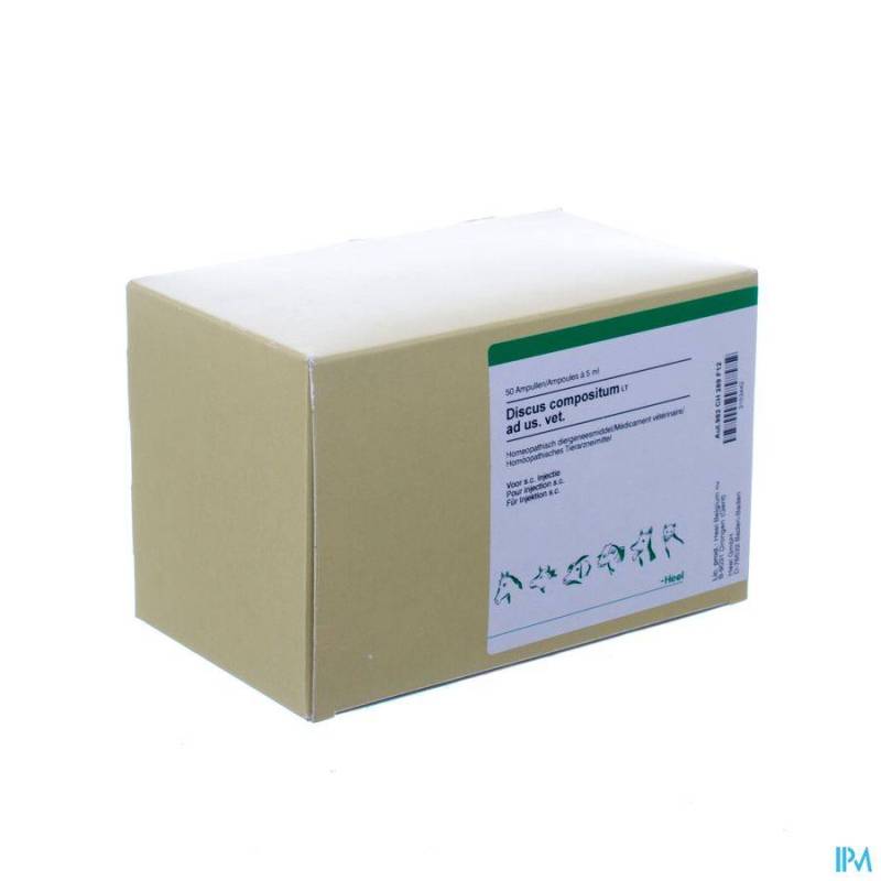 DISCUS COMPOSITUM LT AD US.VET AMP 50X5,0ML