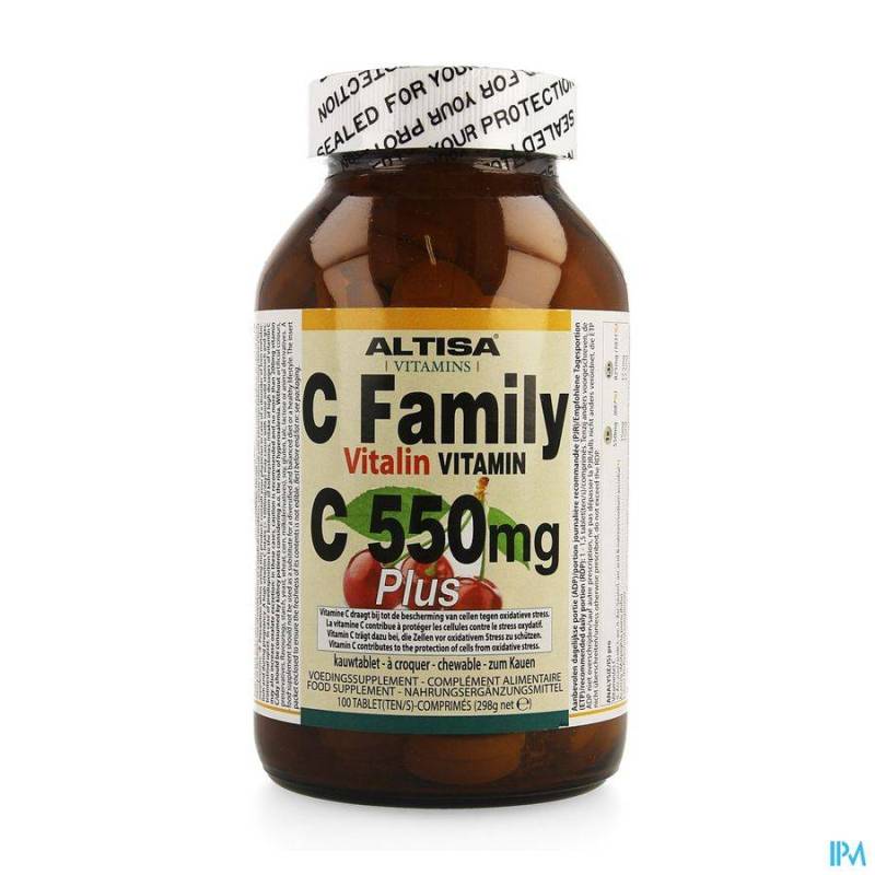 ALTISA C FAMILY 550MG PLUS TABL 100