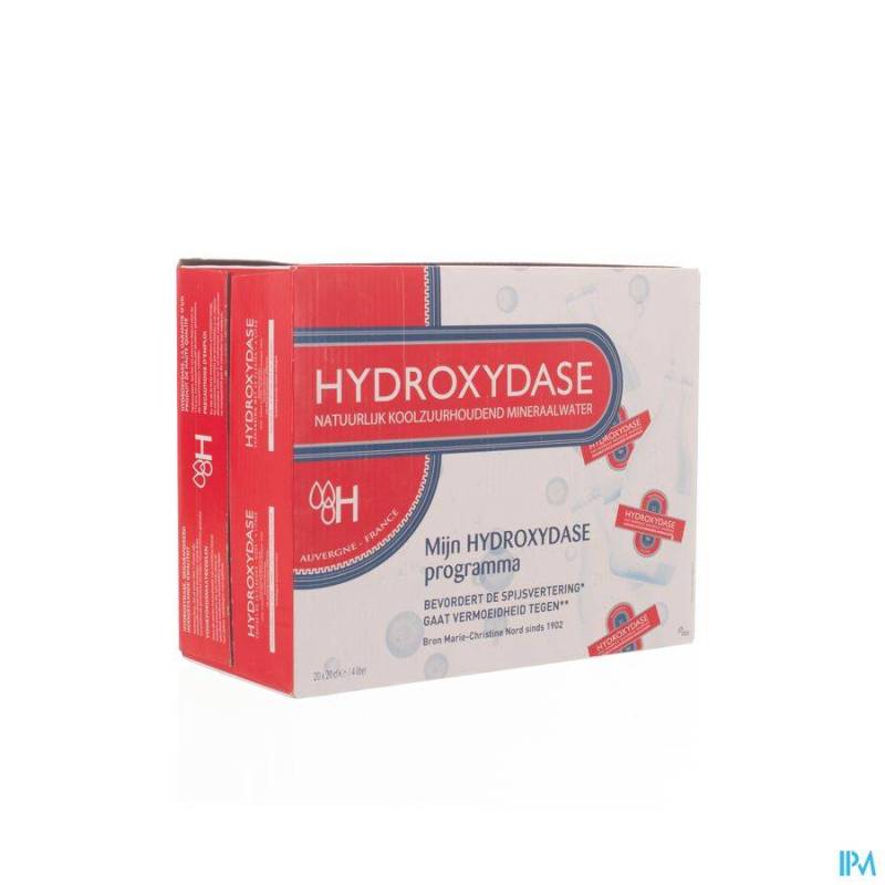 HYDROXYDASE EAU MINERALE GAZEUSE 20X20CL