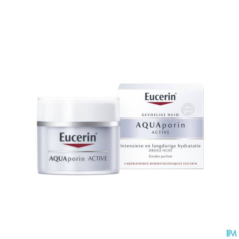 EUCERIN AQUAPORIN ACTIVE SOIN HYDRA PEAU SEC 50ML