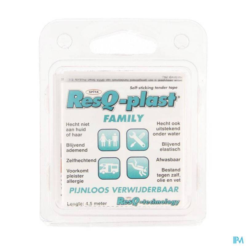 Resq-plast Family 4,5mx25mm Roze 1