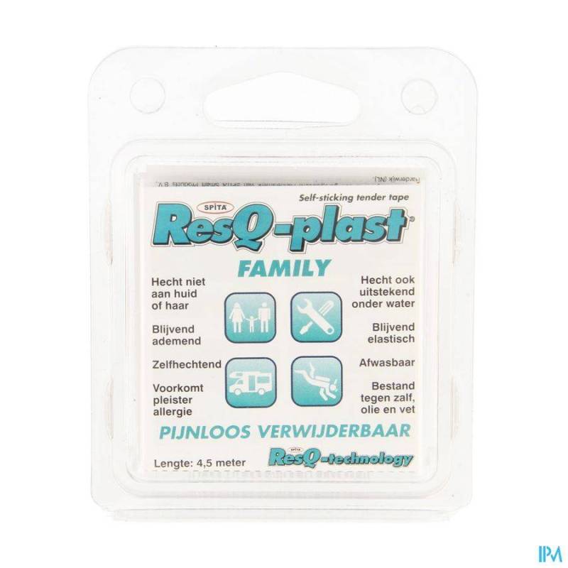 Resq-plast Family 4,5mx25mm Rood 1